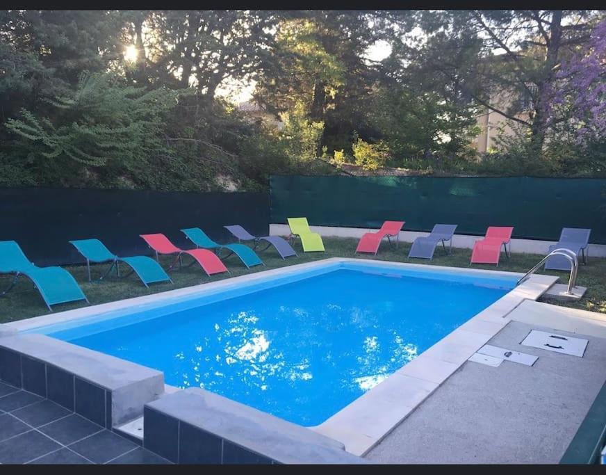 Charmant Studio Le Clos D'Aix Parking Prive Gratuit Et Piscine Aix-en-Provence Eksteriør bilde